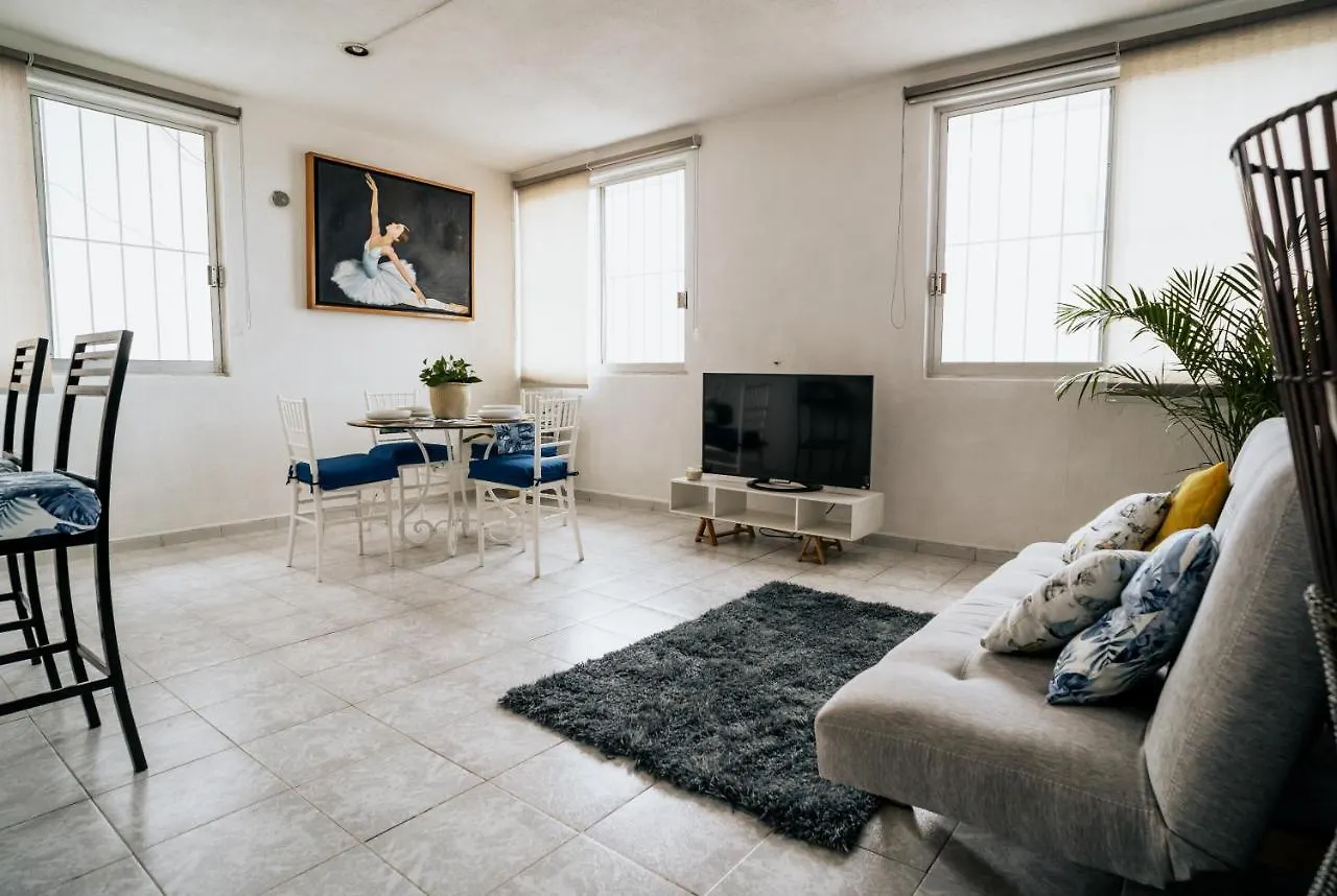 Apartmán Acogedor Departamento En El Corazon De Cancún