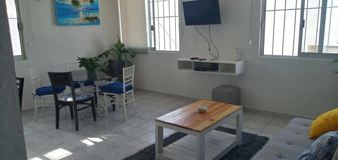 Acogedor Departamento En El Corazon De Cancún 0*,  Mexiko